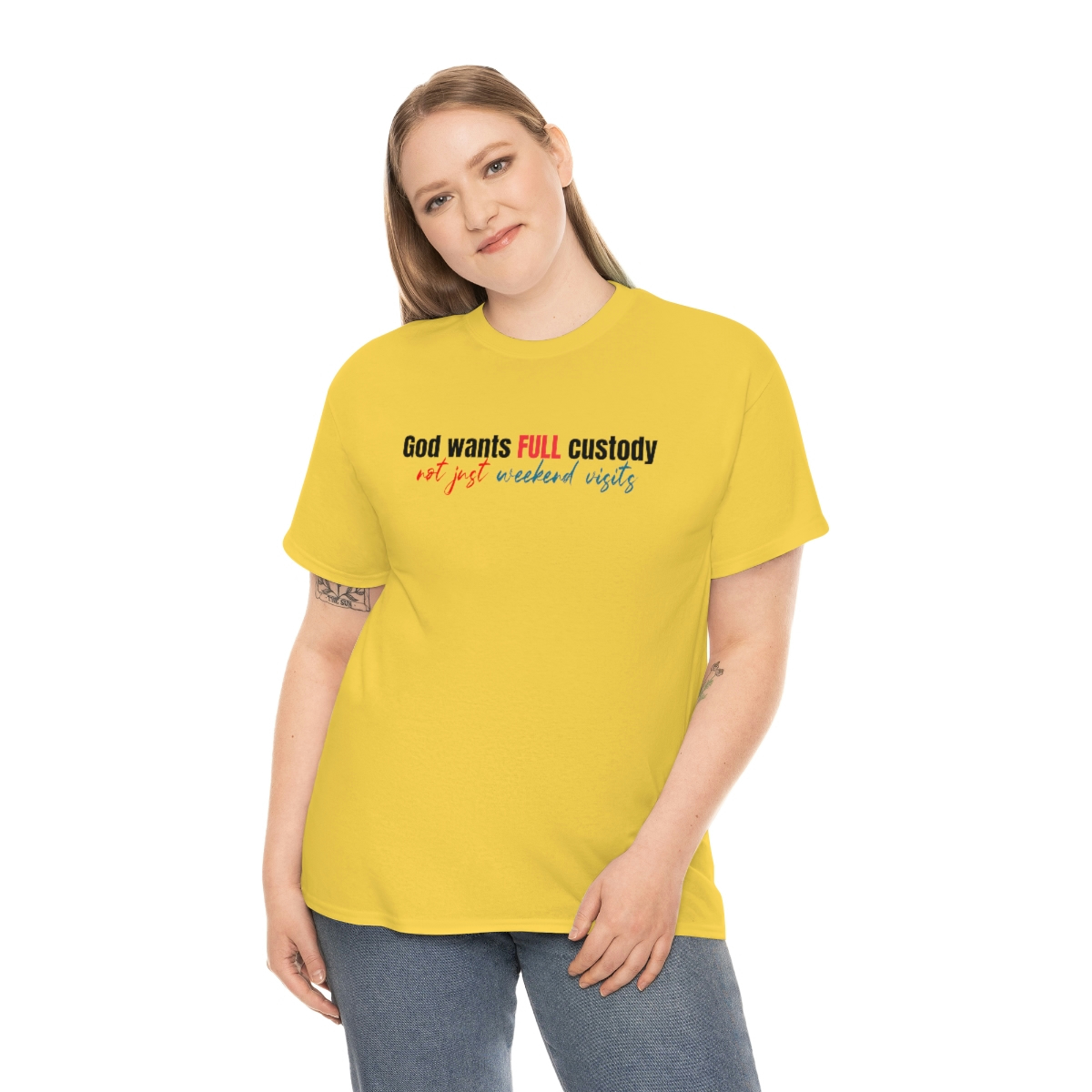 God want full custody T-Shirt - Image 67