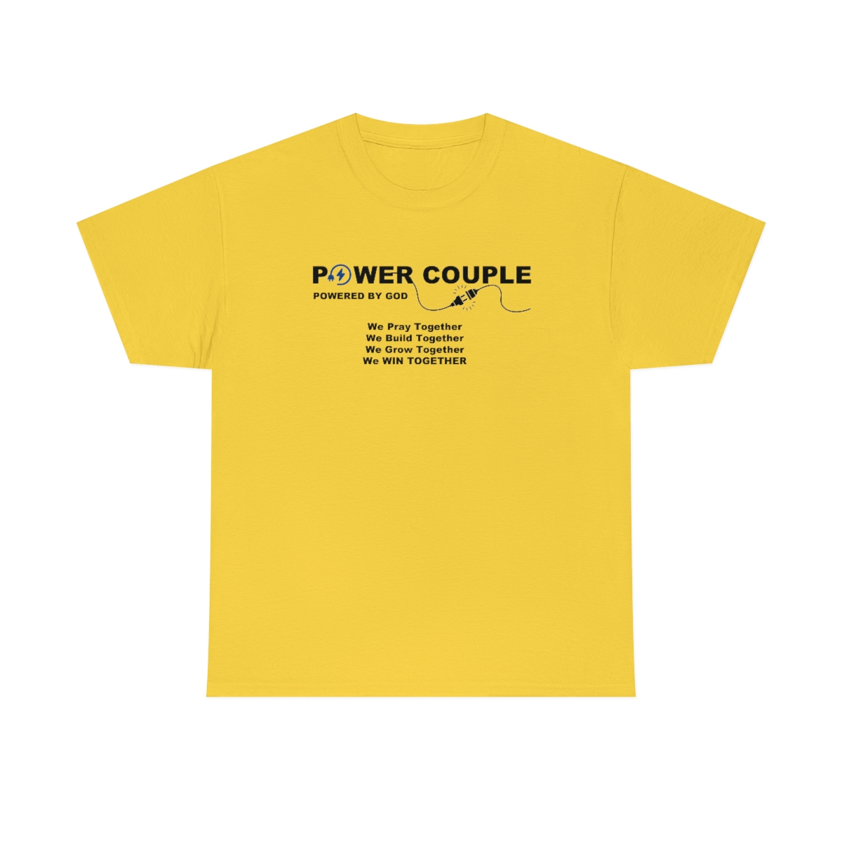 Power Couple, Husband and Wife, Marriage T-Shirt - Image 10