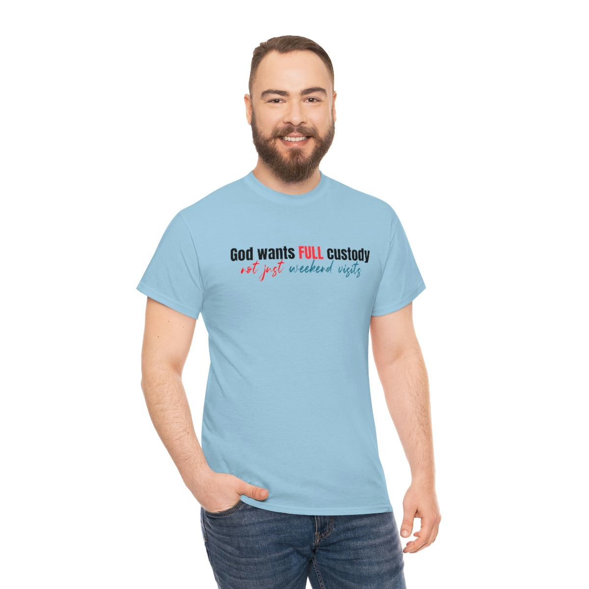 God want full custody T-Shirt - Image 76