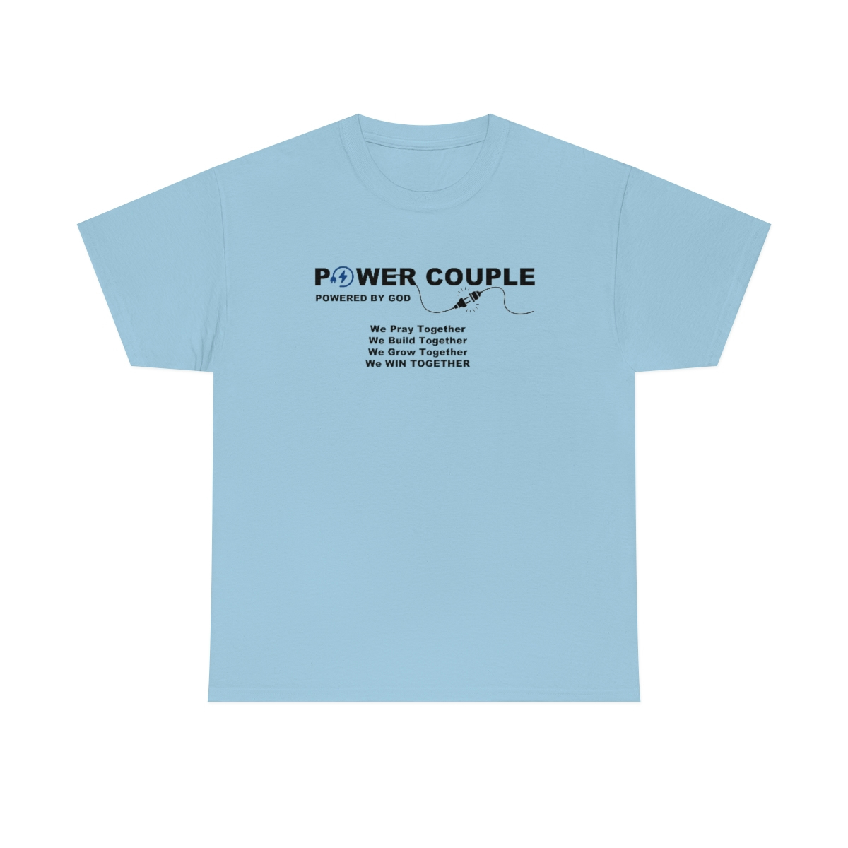 Power Couple, Husband and Wife, Marriage T-Shirt - Image 11