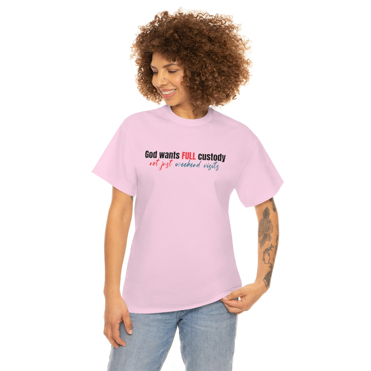 God want full custody T-Shirt - Image 82