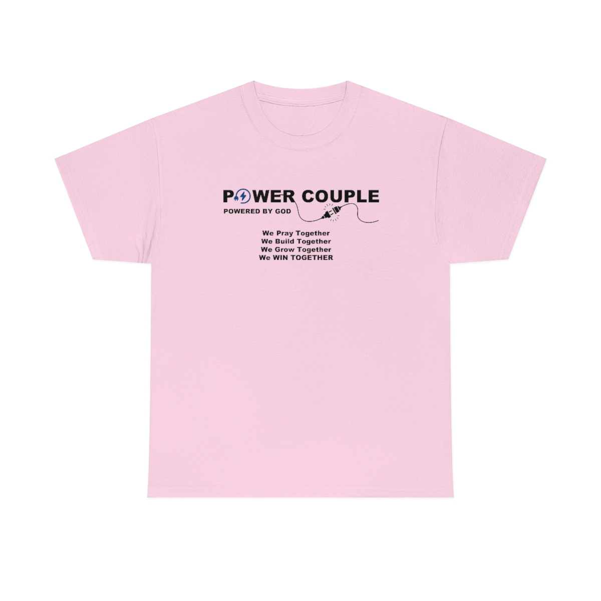 Power Couple, Husband and Wife, Marriage T-Shirt - Image 13