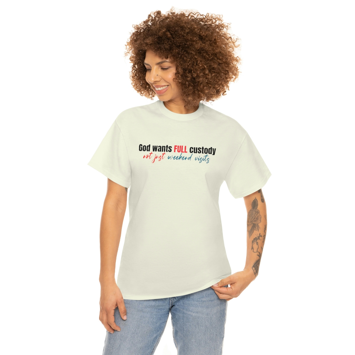 God want full custody T-Shirt - Image 50
