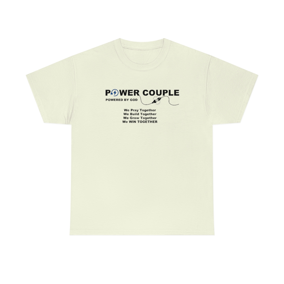 Power Couple, Husband and Wife, Marriage T-Shirt - Image 8