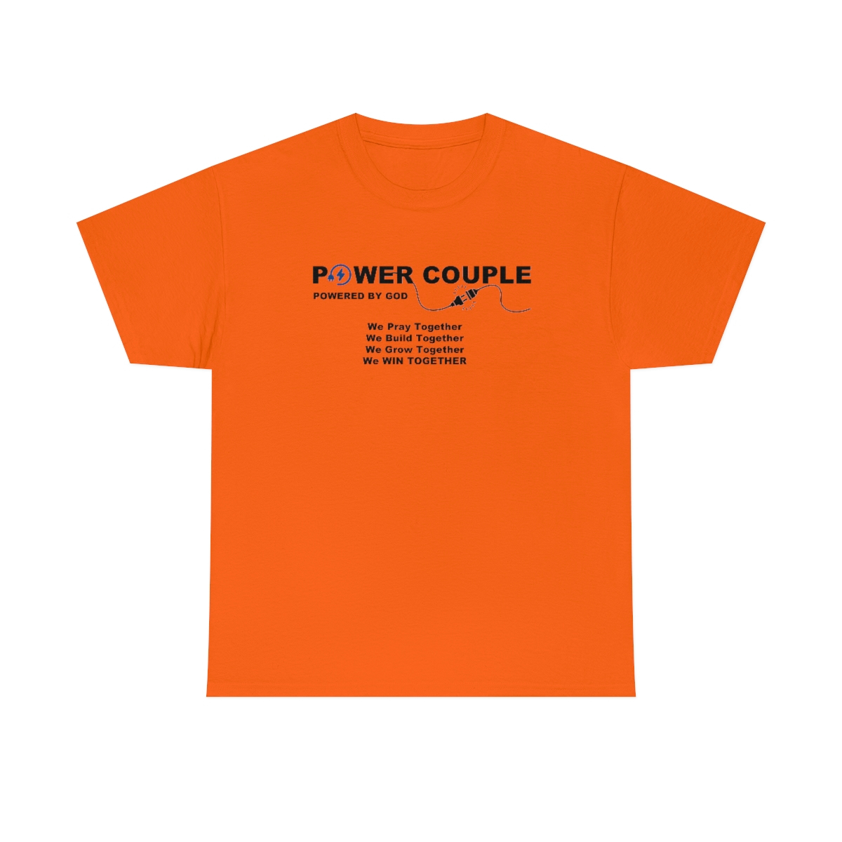 Power Couple, Husband and Wife, Marriage T-Shirt - Image 7