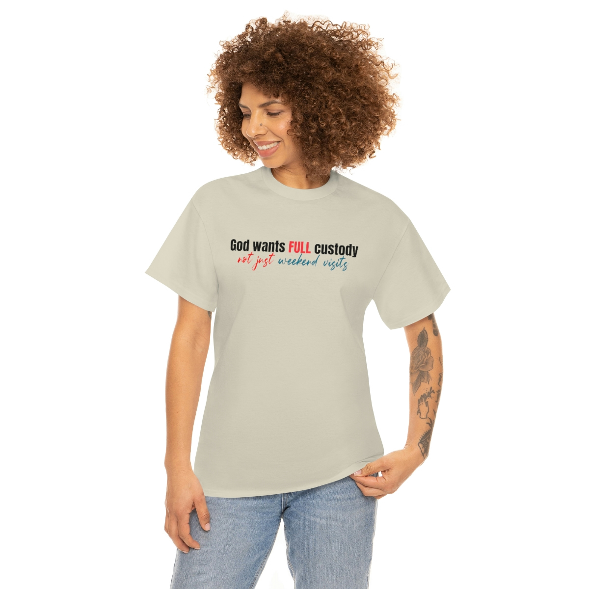 God want full custody T-Shirt - Image 18