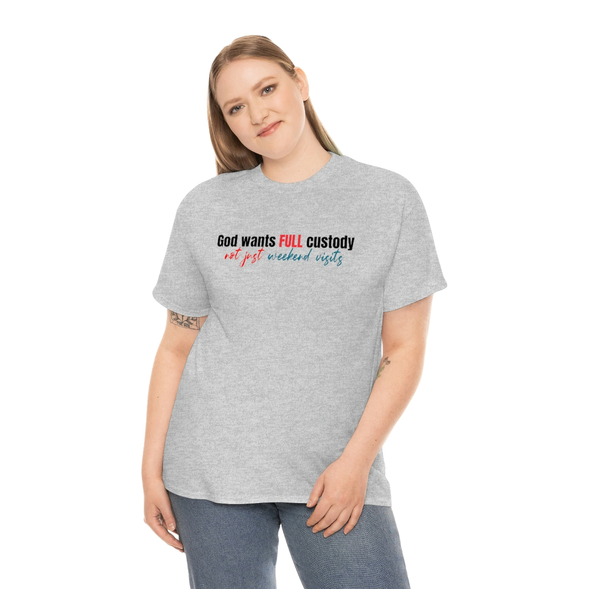 God want full custody T-Shirt - Image 35