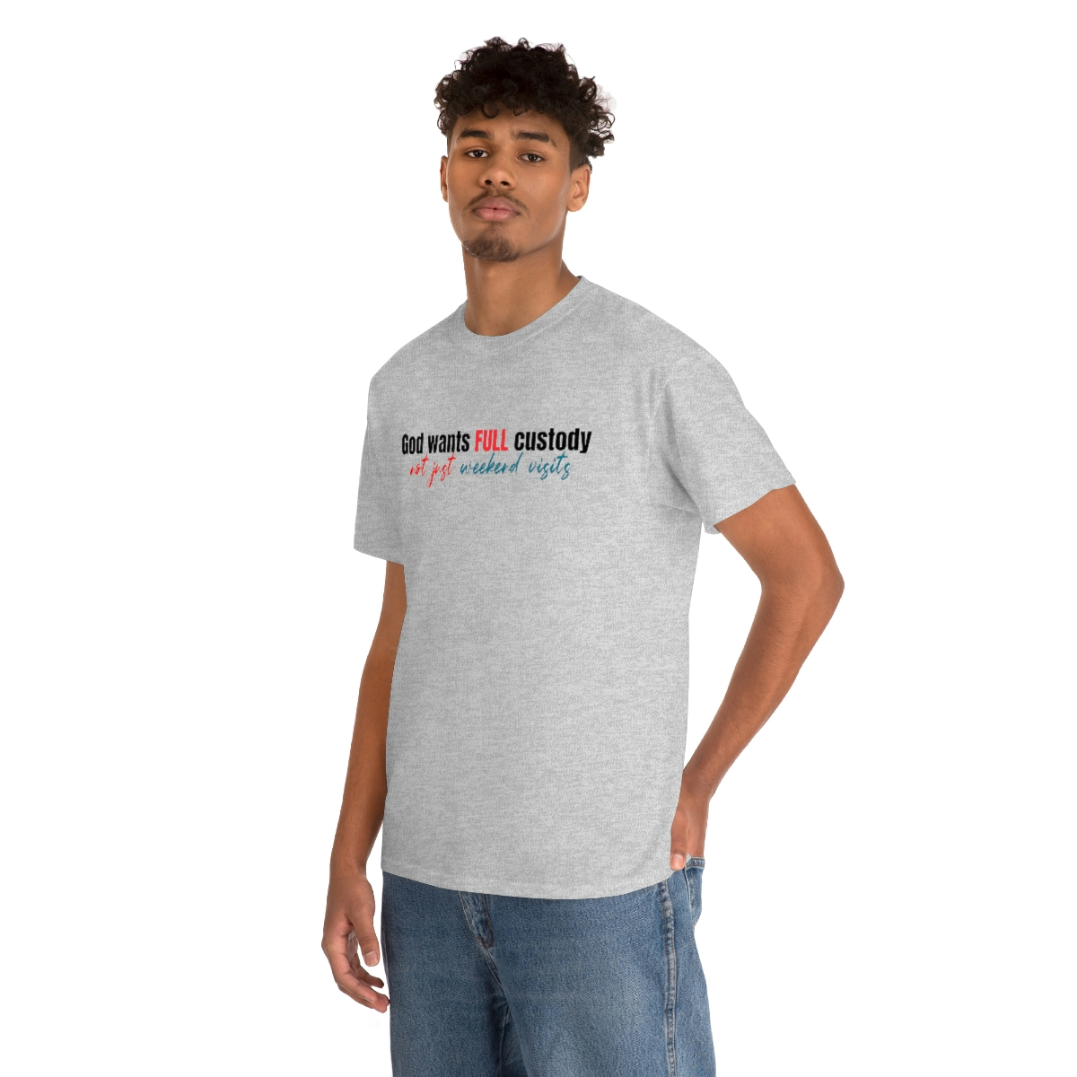 God want full custody T-Shirt - Image 37