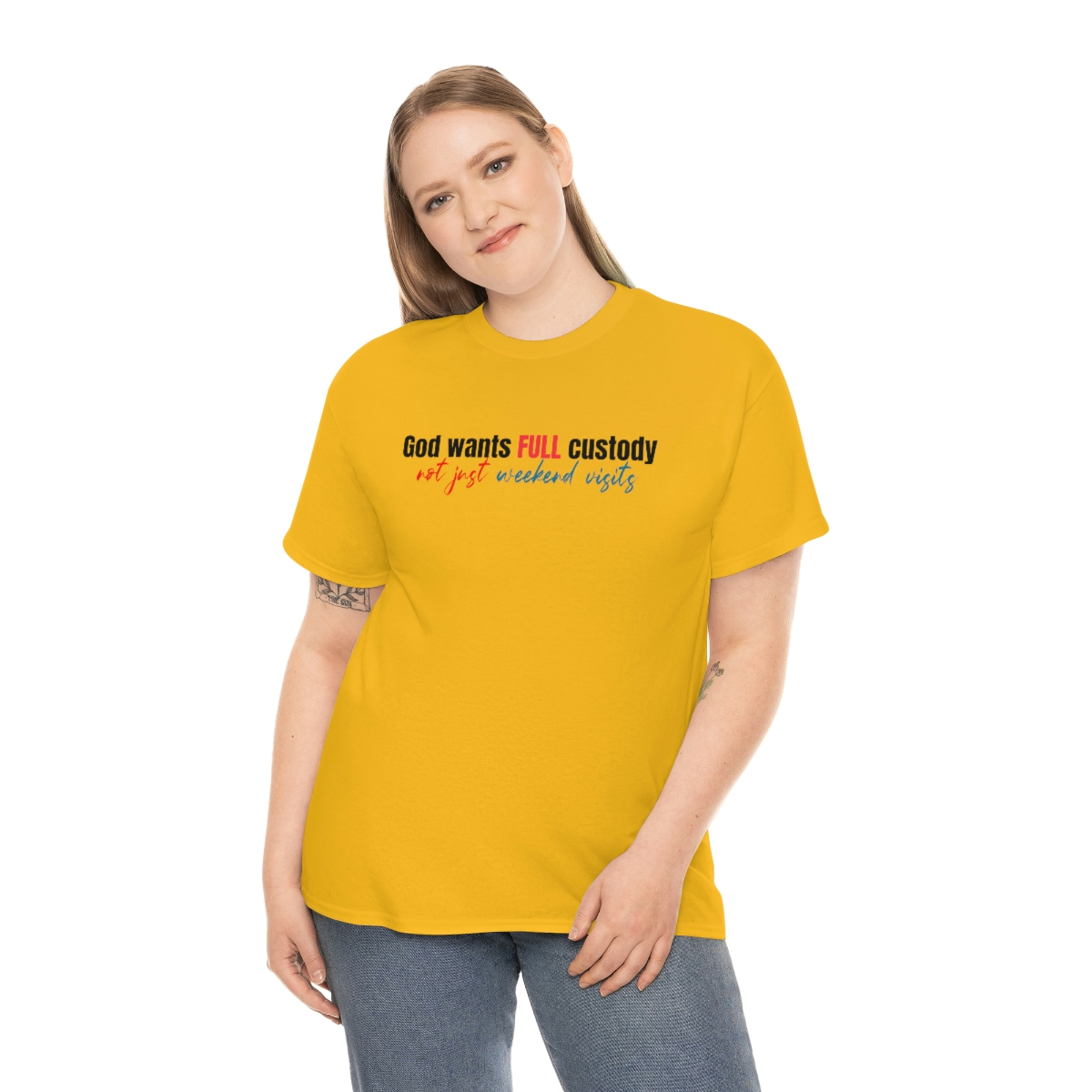 God want full custody T-Shirt - Image 43