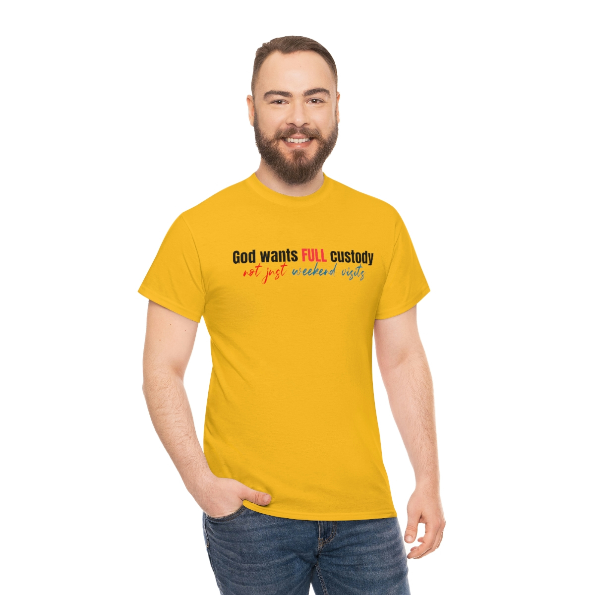 God want full custody T-Shirt - Image 44