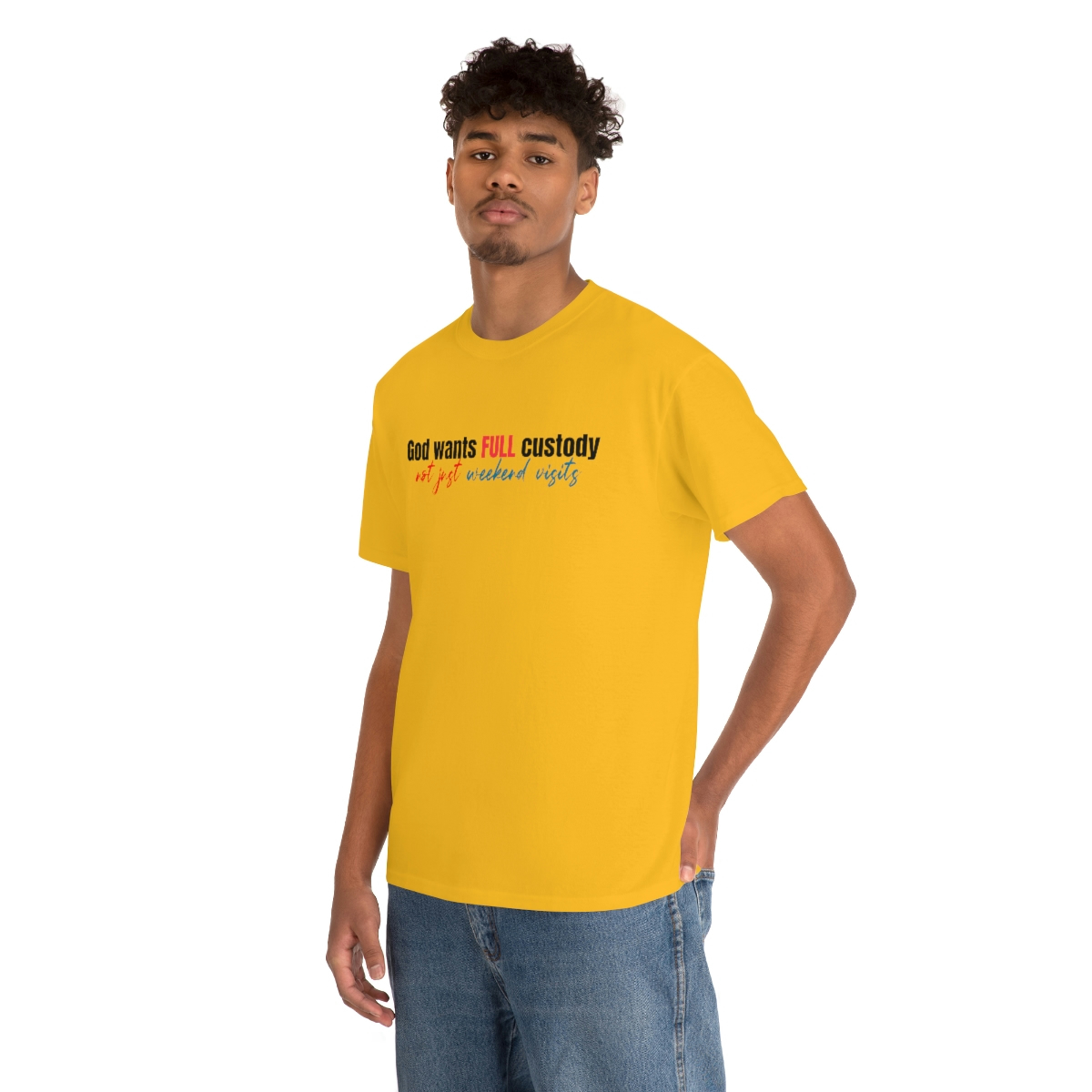God want full custody T-Shirt - Image 45