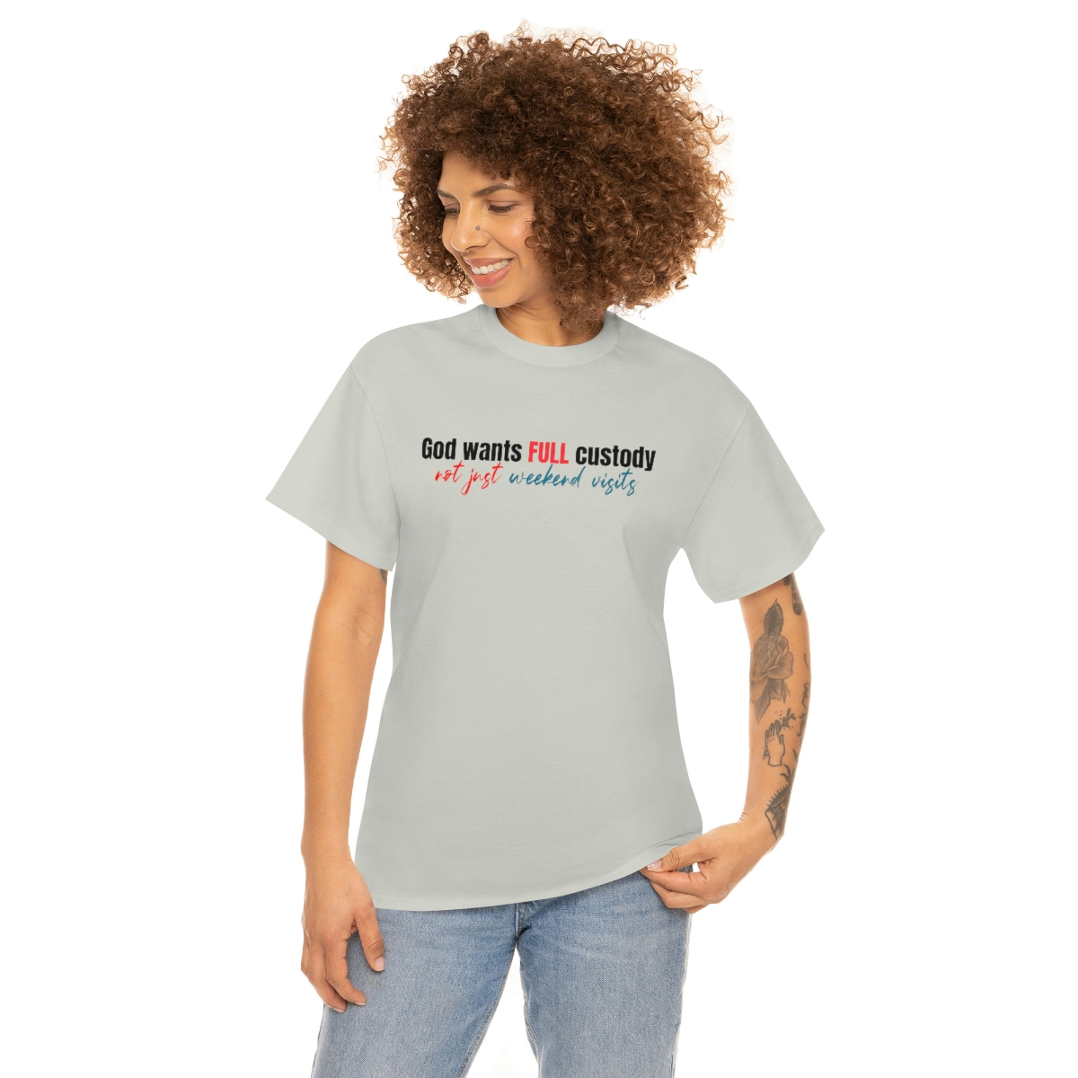 God want full custody T-Shirt - Image 26