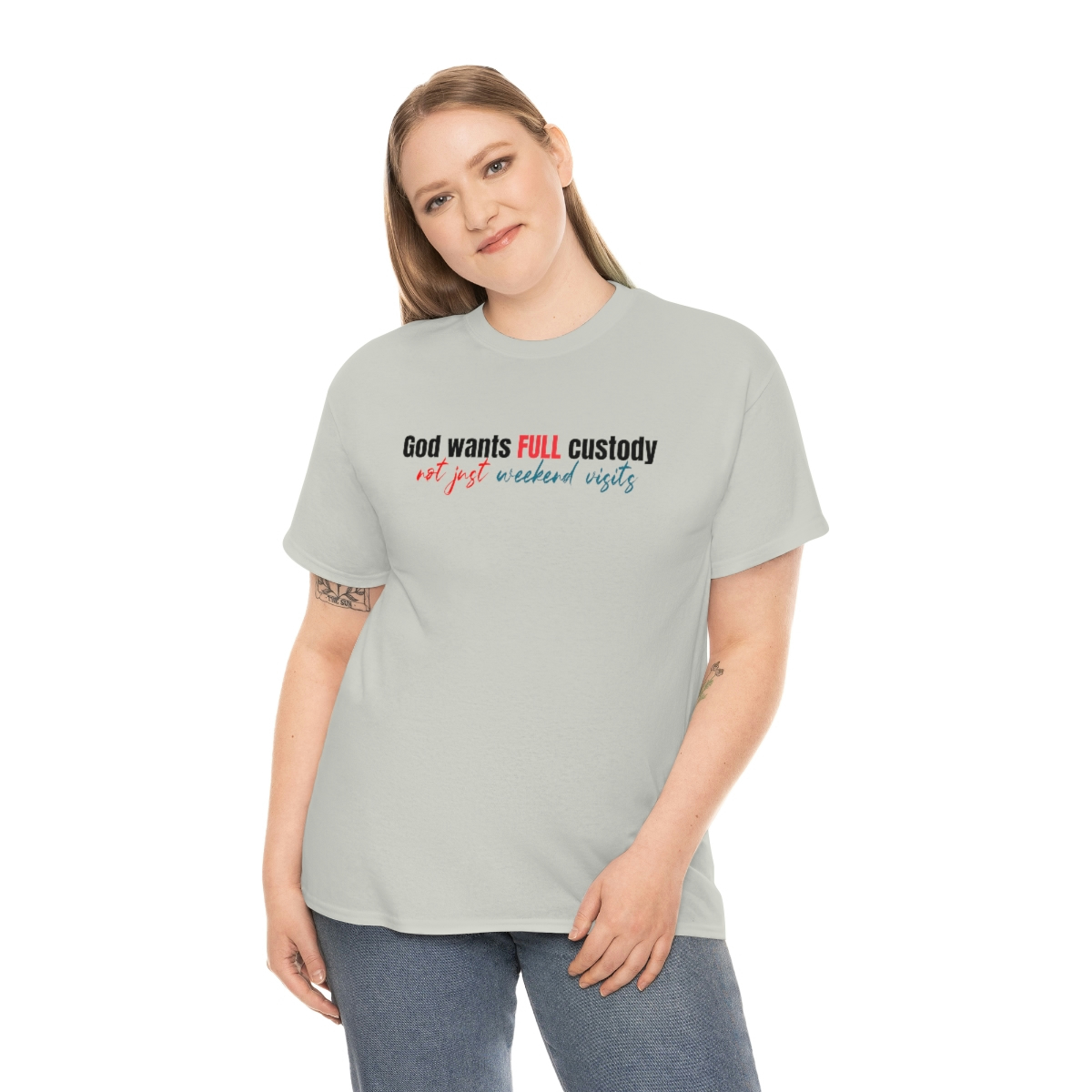God want full custody T-Shirt - Image 27