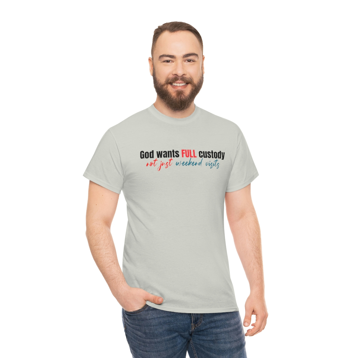 God want full custody T-Shirt - Image 28