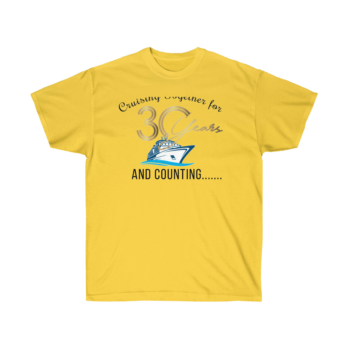 Cruising Together Matching Wedding/Marriage Anniversary T-Shirt - Image 3