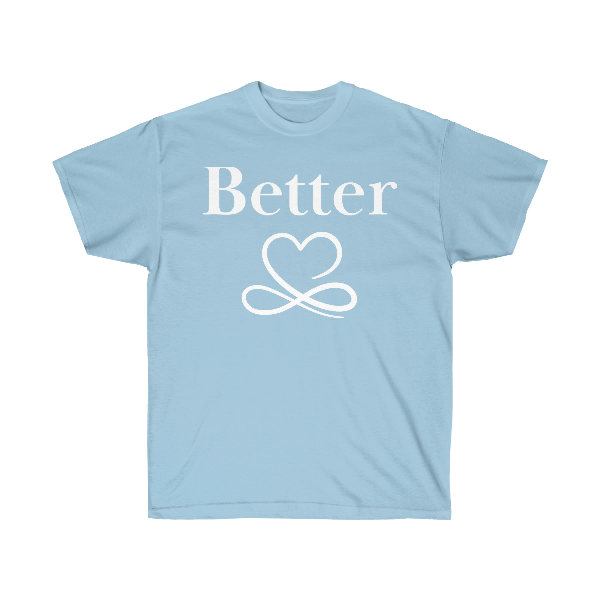 His and Her Better Together Marriage Tee Shirt White Imprint - Image 4