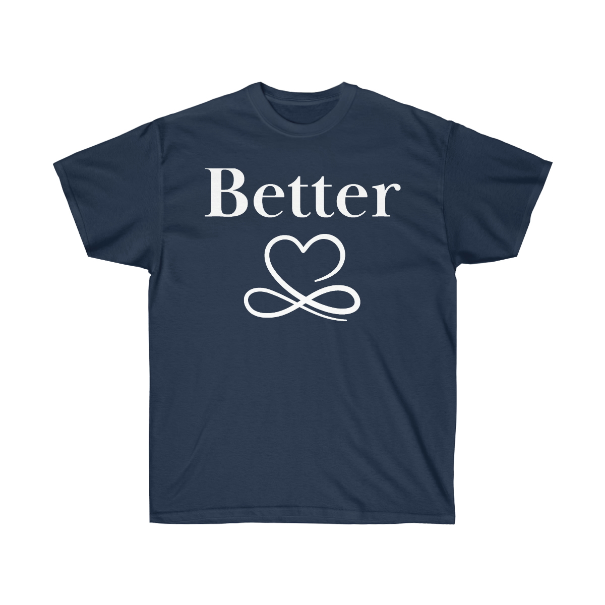 His and Her Better Together Marriage Tee Shirt White Imprint - Image 7