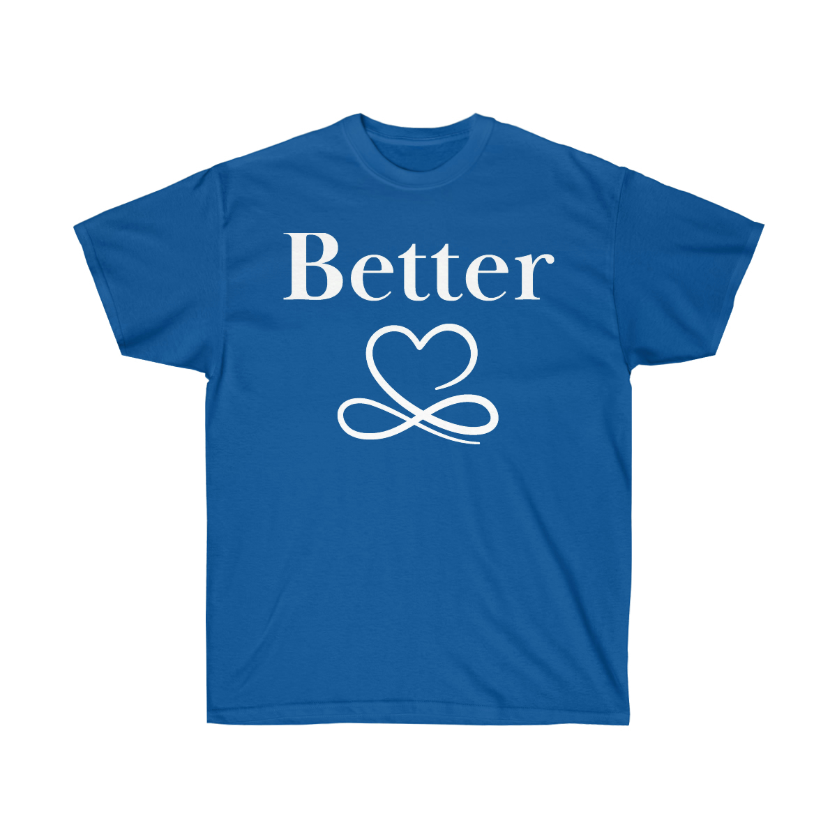 His and Her Better Together Marriage Tee Shirt White Imprint - Image 6