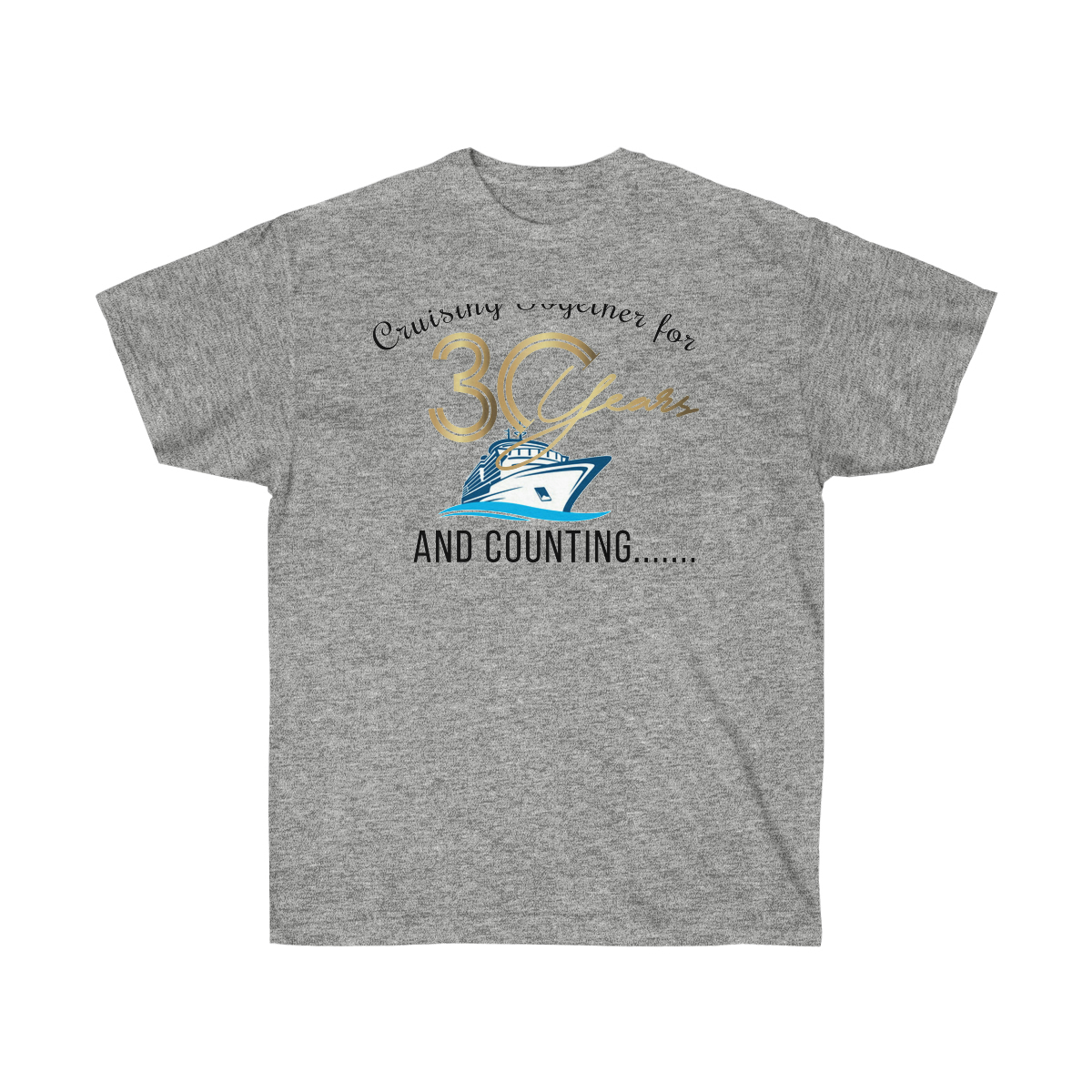 Cruising Together Matching Wedding/Marriage Anniversary T-Shirt - Image 2