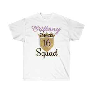 Sweet 16 Birthday Squad and Crew T-Shirt