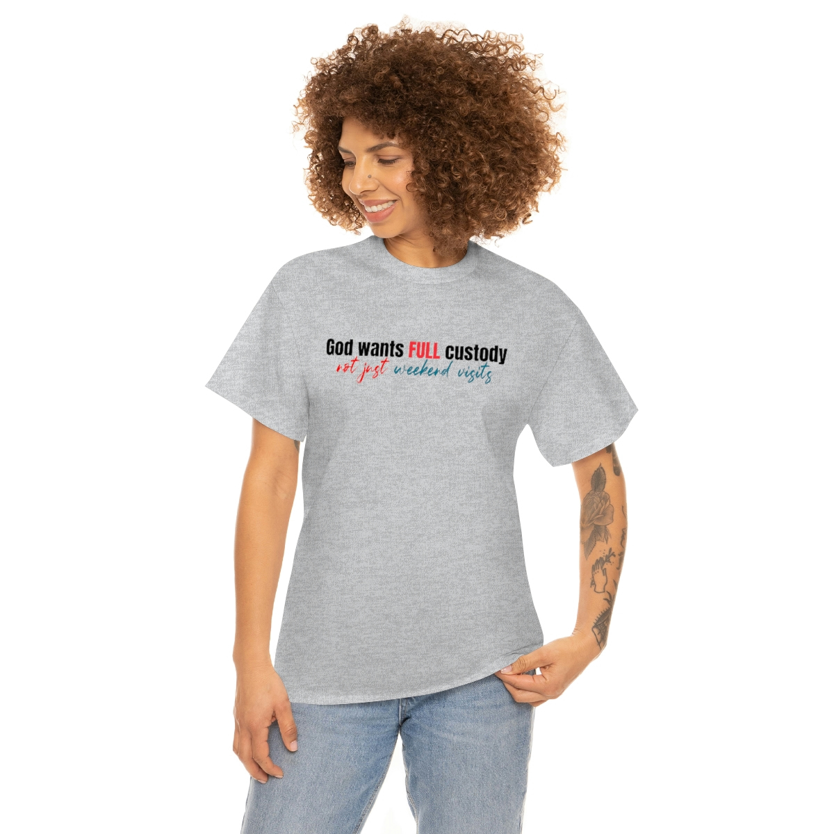 God want full custody T-Shirt - Image 10