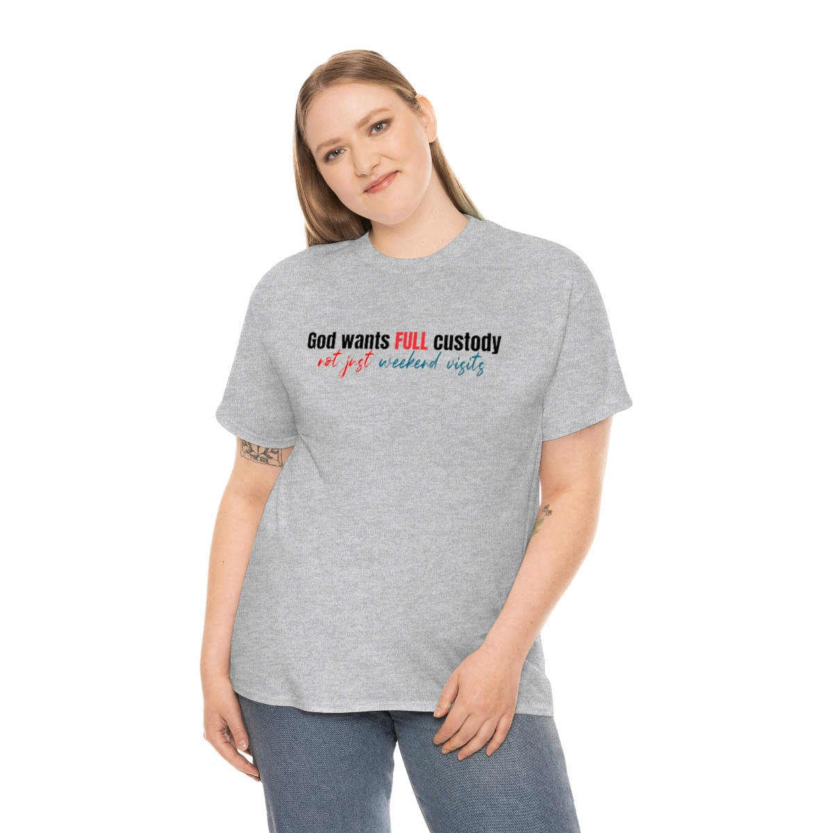 God want full custody T-Shirt - Image 11