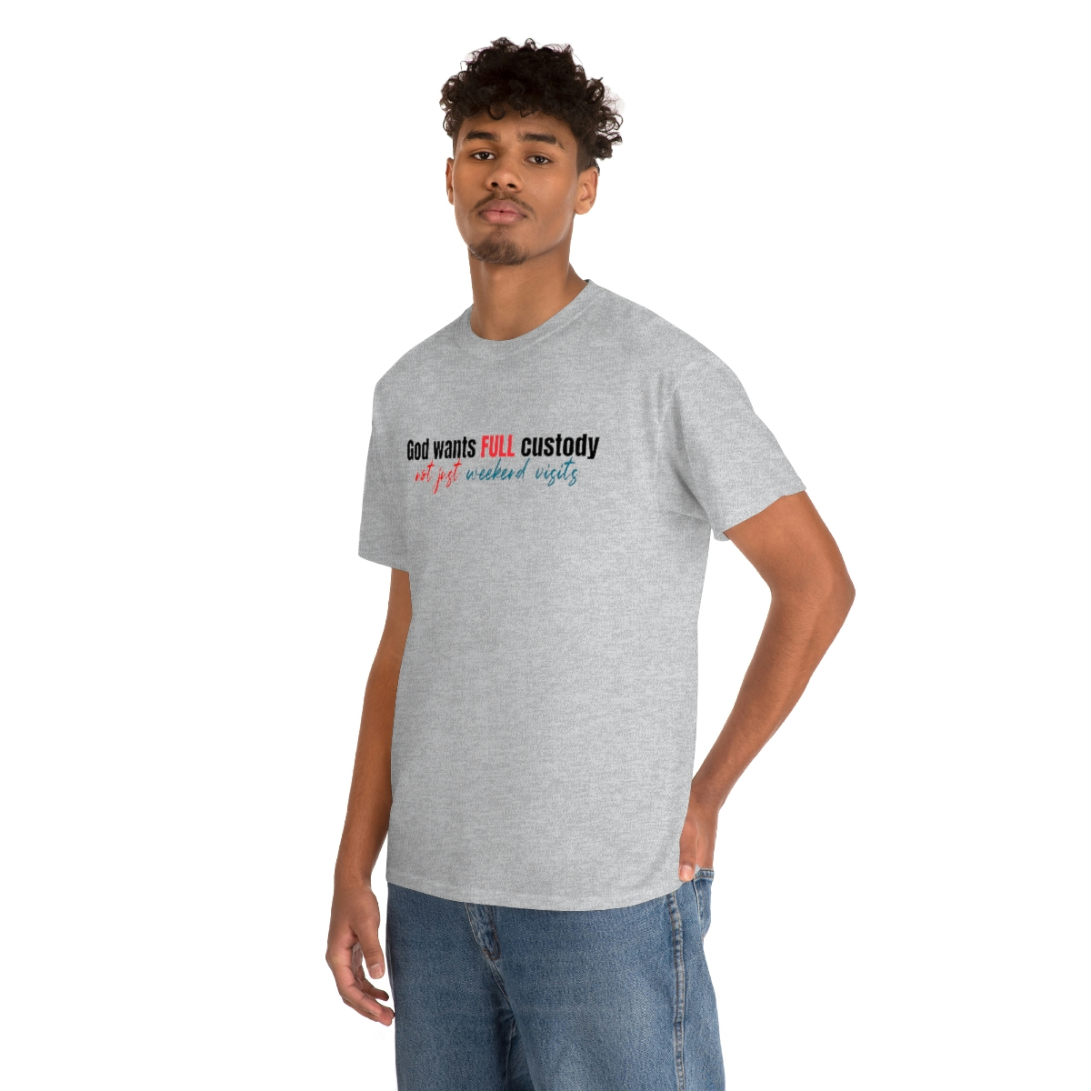 God want full custody T-Shirt - Image 13