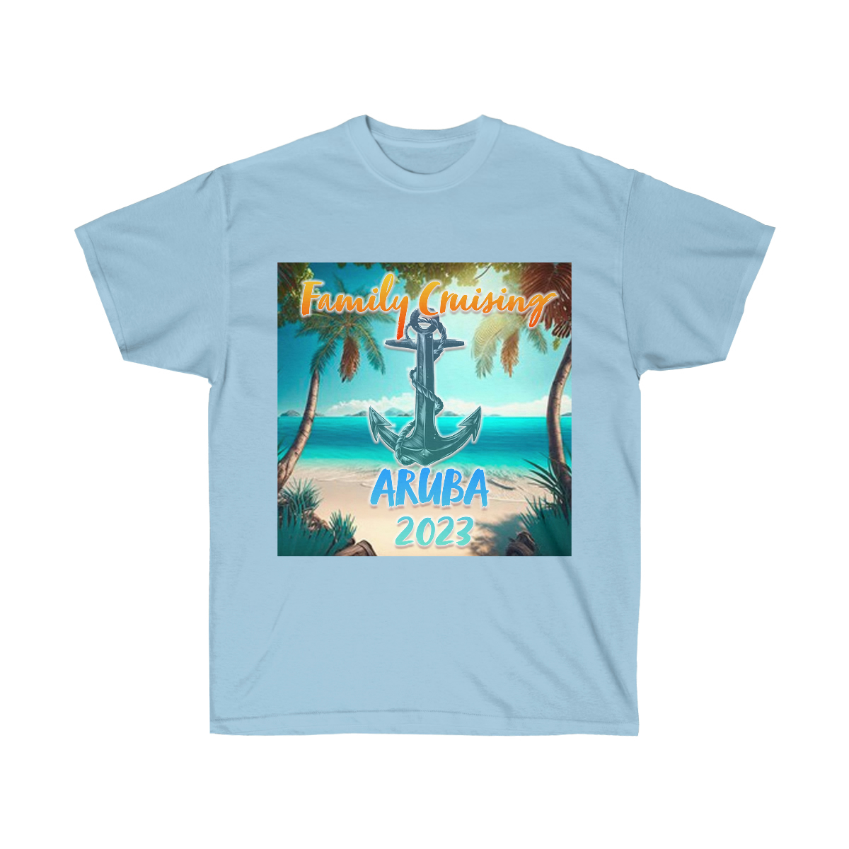 Vacation in Style Customizable T-Shirt Unisex Ultra Cotton Tee - Image 9