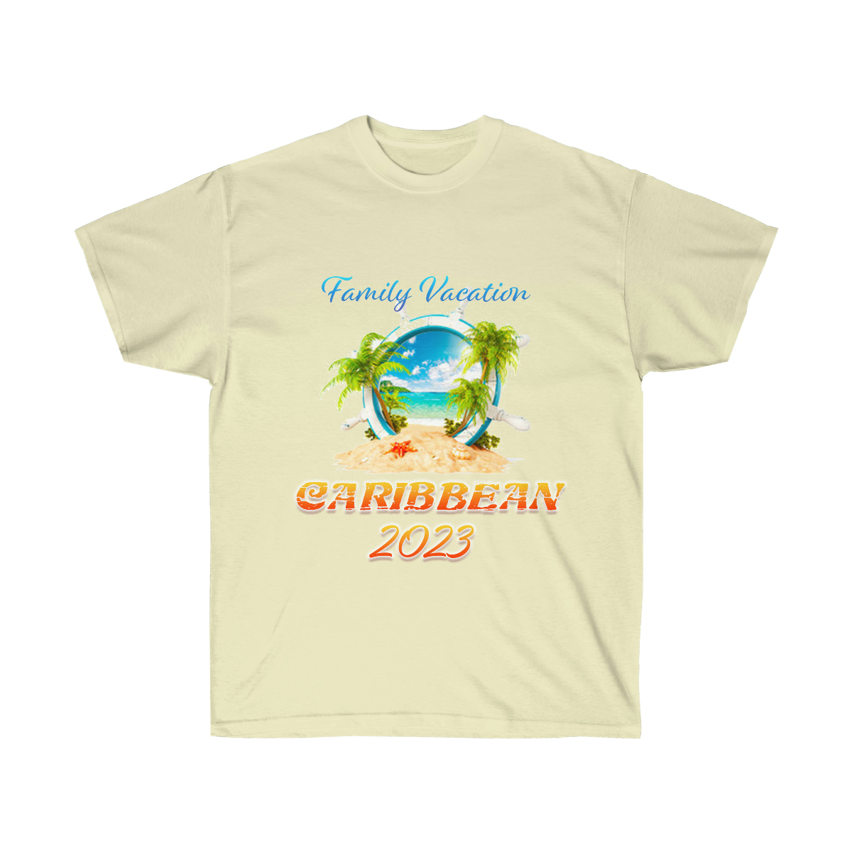 Caribbean Family Vacation Unisex Ultra Cotton T-Shirt - Image 6