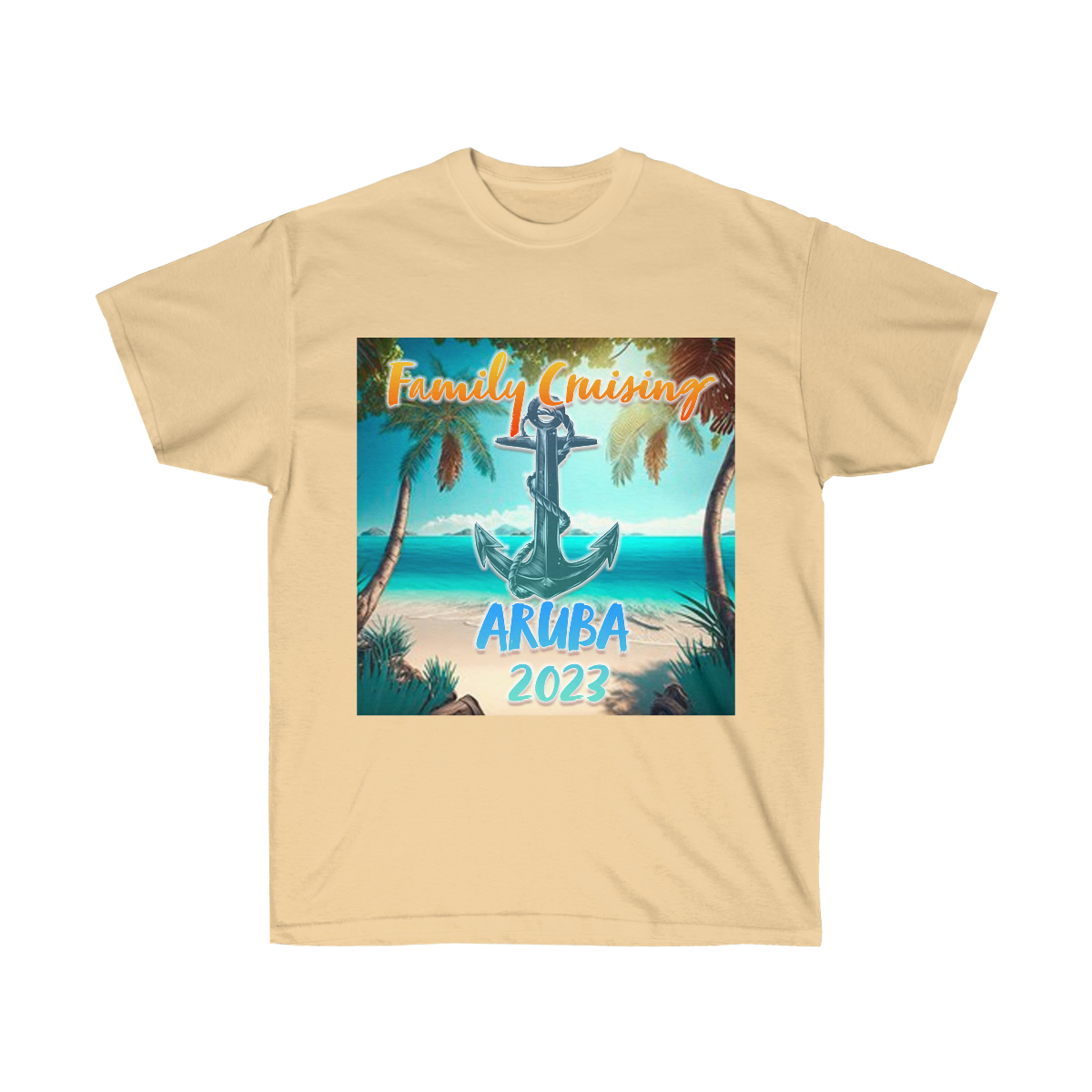 Vacation in Style Customizable T-Shirt Unisex Ultra Cotton Tee - Image 6