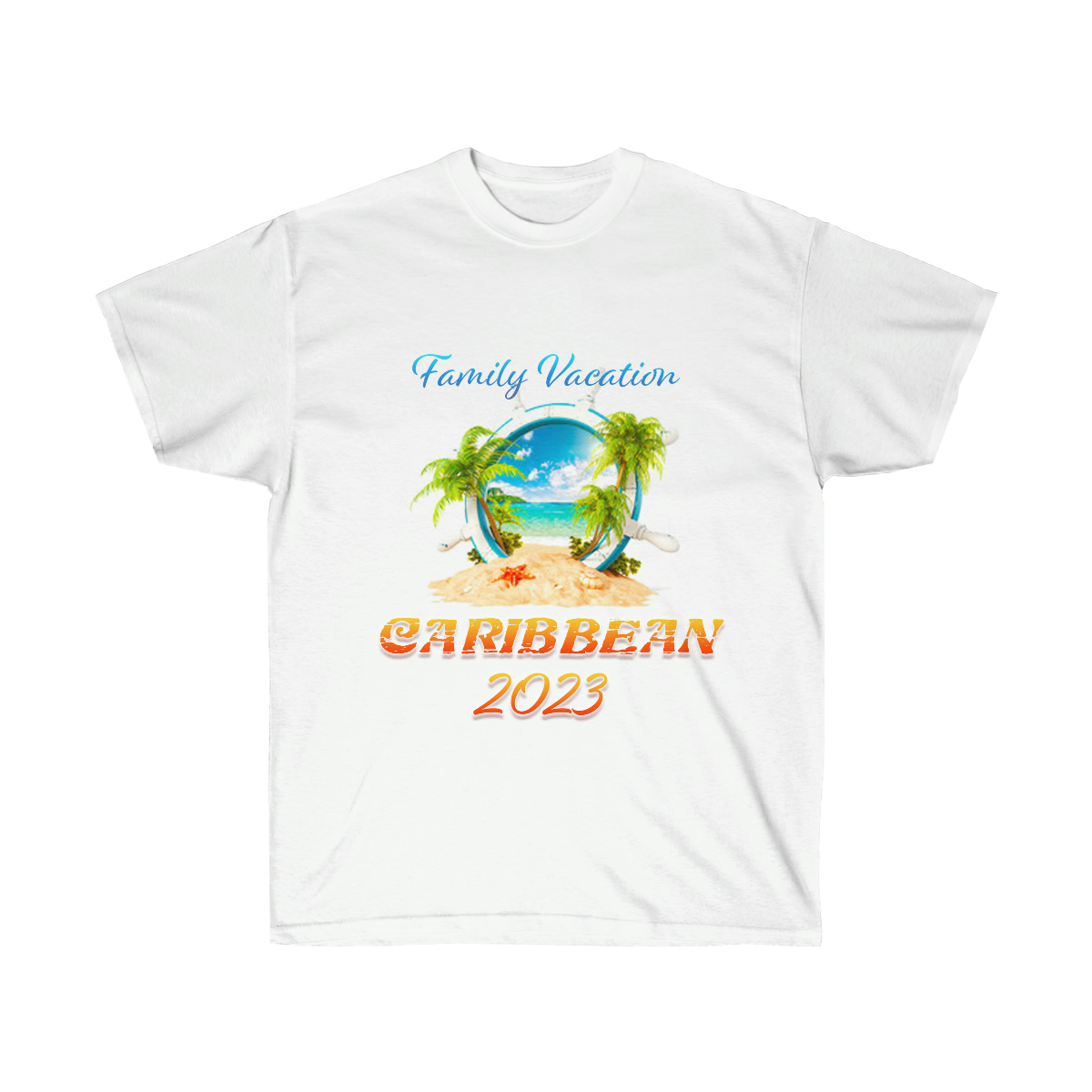 Caribbean Family Vacation Unisex Ultra Cotton T-Shirt
