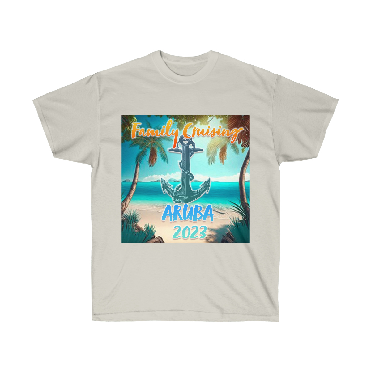 Vacation in Style Customizable T-Shirt Unisex Ultra Cotton Tee - Image 5