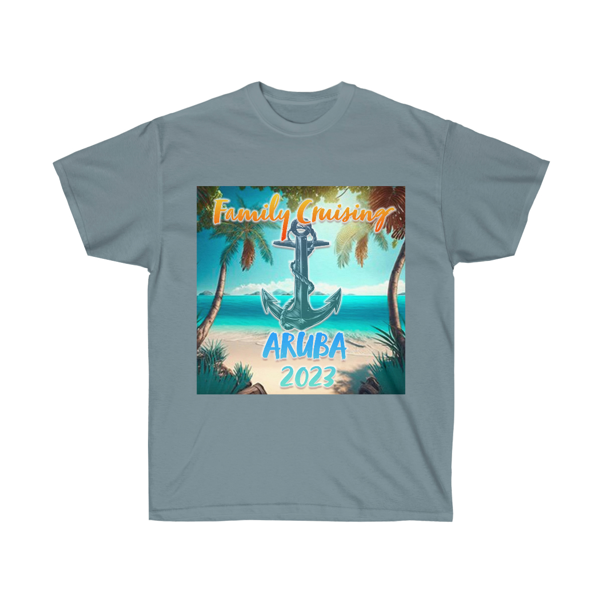 Vacation in Style Customizable T-Shirt Unisex Ultra Cotton Tee - Image 10
