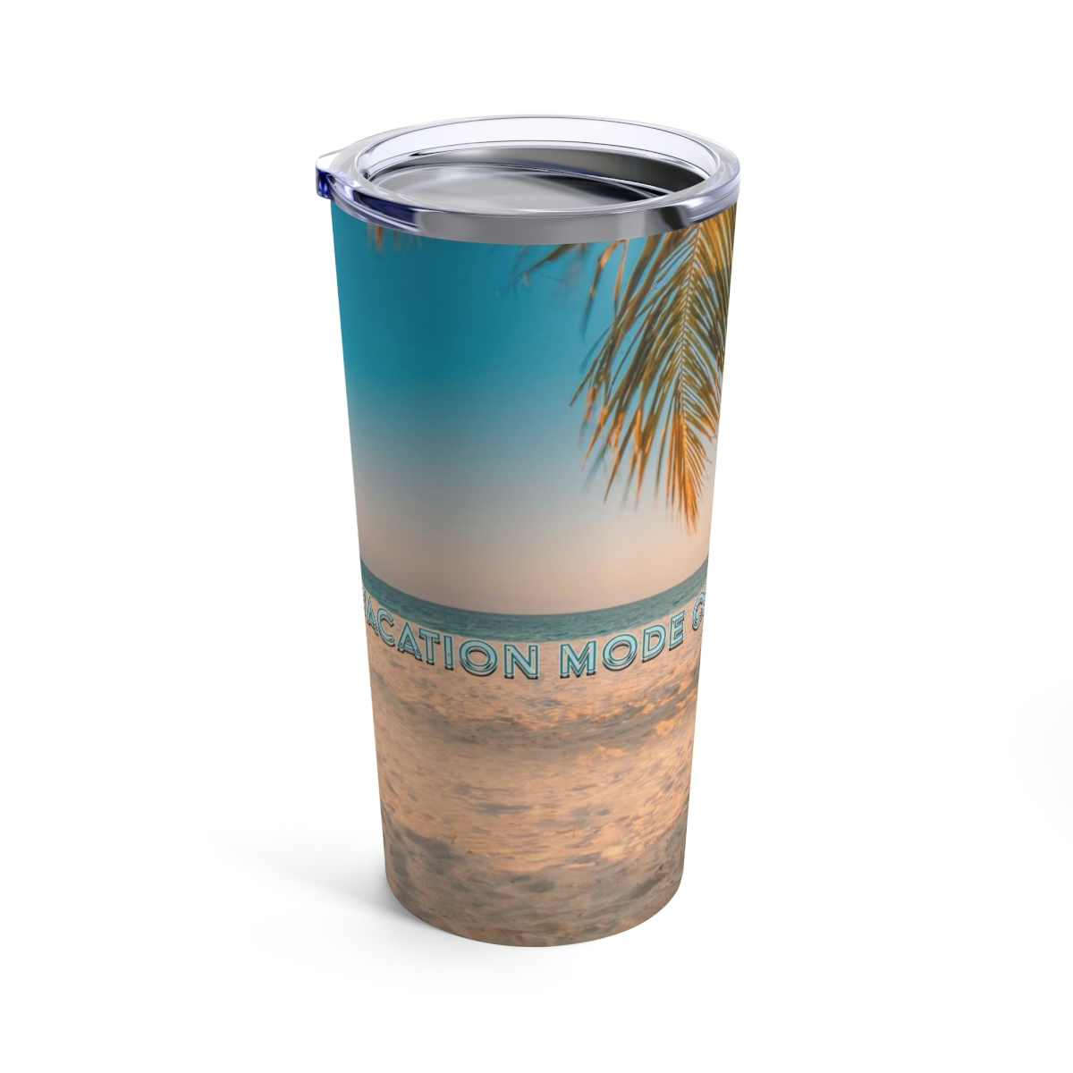 20oz Stainless Steel Vacation Mode On Tumbler - Image 3