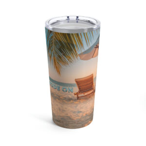 20oz Stainless Steel Vacation Mode On Tumbler